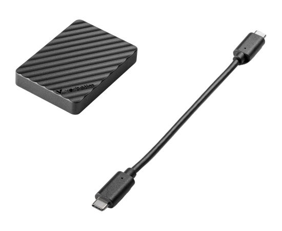 Verbatim 32034 Store n Go Mini Stripe USB-C SSD Ārējais disks 512GB / melns Ārējie cietie diski HDD SSD