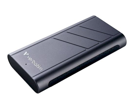 Verbatim 32021 TurboMetal SSD Ārējais disks 1TB USB4 USB-C / pelēks Ārējie cietie diski HDD SSD