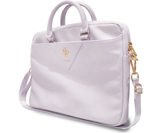 Guess Torba GUCB15ZPGSTEGU Klēpjdatora maciņš 16" / violets Somas portatīvajiem datoriem