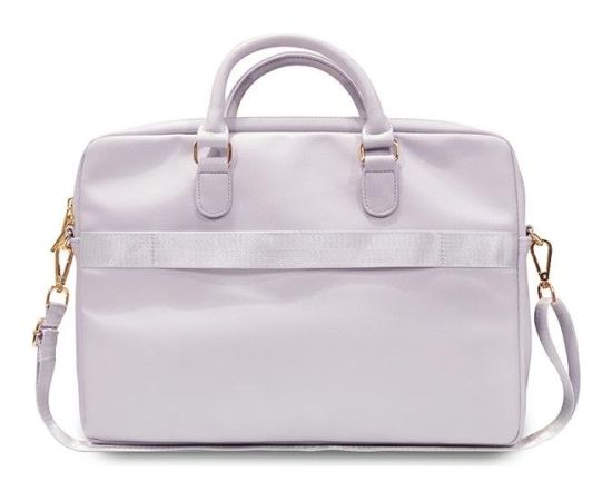 Guess Torba GUCB15ZPGSTEGU Klēpjdatora maciņš 16" / violets Somas portatīvajiem datoriem
