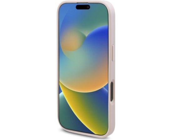 Guess GUHMP16XP4ROPEMCP Hardcase 4G Flowers Print MagSafe Aizsargapvalks priekš iPhone 16 Pro Max 6.9" / rozā Neoriģinālie Maciņi