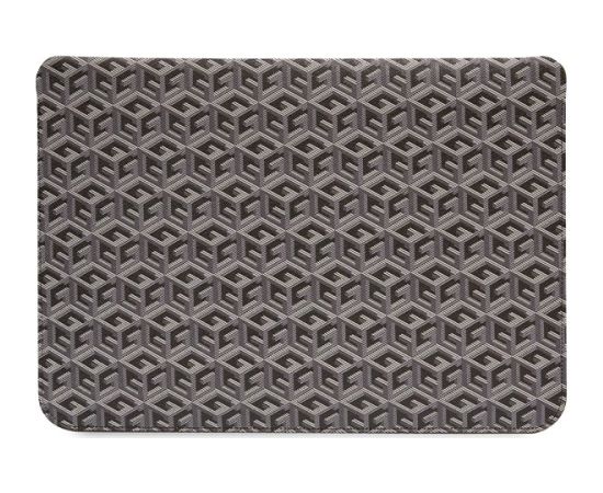 Guess Sleeve GUCS14HGCFSEK Klēpjdatora maciņš 14" GCube Stripes / melns Somas portatīvajiem datoriem
