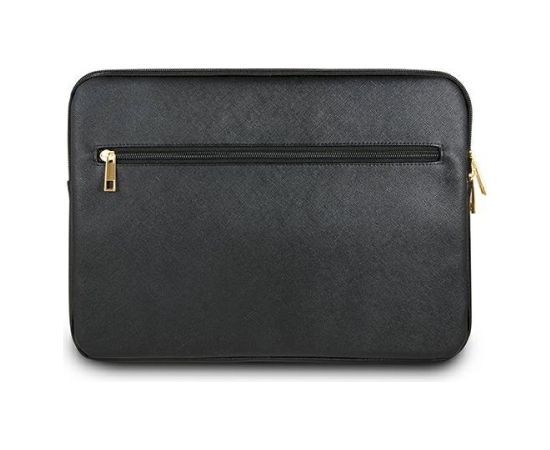 Guess Sleeve GUCS13TBK Klēpjdatora maciņš 13" Saffiano / melns Somas portatīvajiem datoriem