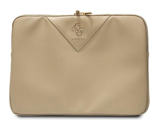 Guess Sleeve GUCS14ZPGSTEGD Klēpjdatora maciņš 14" / gaiši zelta Triangle 4G Somas portatīvajiem datoriem