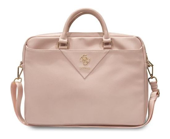 Guess Bag GUCB15ZPGSTEGP Klēpjdatora maciņš 16" Triangle 4G / rozā Somas portatīvajiem datoriem