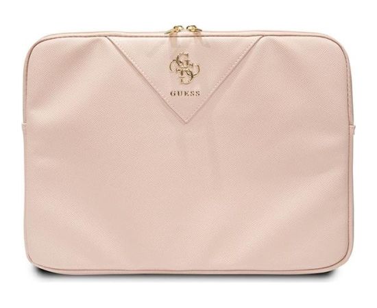 Guess Sleeve GUCS14ZPGSTEGP Klēpjdatora maciņš 14" Triangle 4G / rozā Somas portatīvajiem datoriem