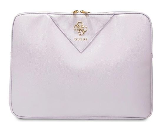 Guess Sleeve GUCS14ZPGSTEGU Klēpjdatora maciņš 14" Triangle 4G / violets Somas portatīvajiem datoriem