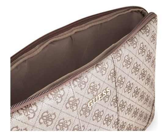 Guess Sleeve GUCS134GB Klēpjdatora maciņš 13" 4G UPTOWN / brūns Somas portatīvajiem datoriem
