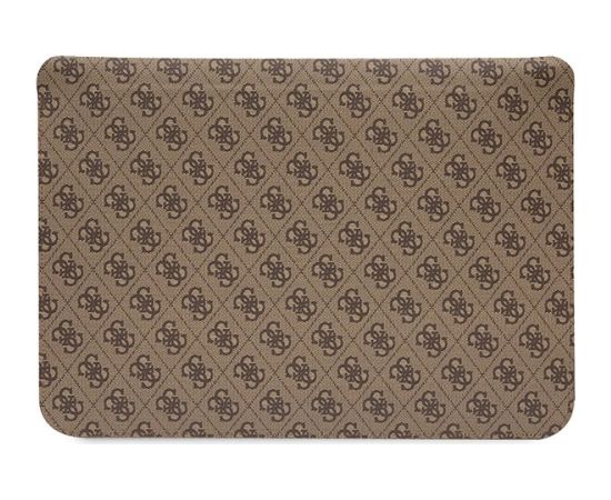 Guess Sleeve GUCS14P4RPSW Klēpjdatora maciņš 14" 4G Printed Stripes / brūns Somas portatīvajiem datoriem