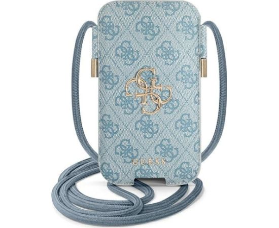 Guess Torebka GUPHL4GMGBL 6,7" hardcase 4G Big Metal Logo Aizsargapvalks priekš / zils Neoriģinālie Maciņi