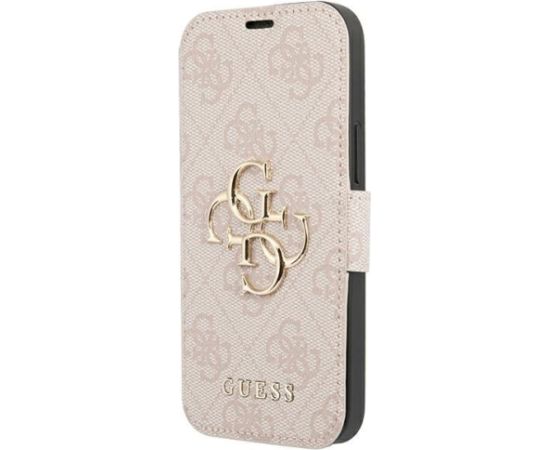 Guess GUBKP13X4GMGPI Aizsargapvalks priekš iPhone 13 Pro Max 6,7" / rozā Neoriģinālie Maciņi
