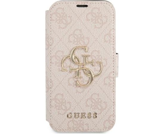 Guess GUBKP13X4GMGPI Aizsargapvalks priekš iPhone 13 Pro Max 6,7" / rozā Neoriģinālie Maciņi