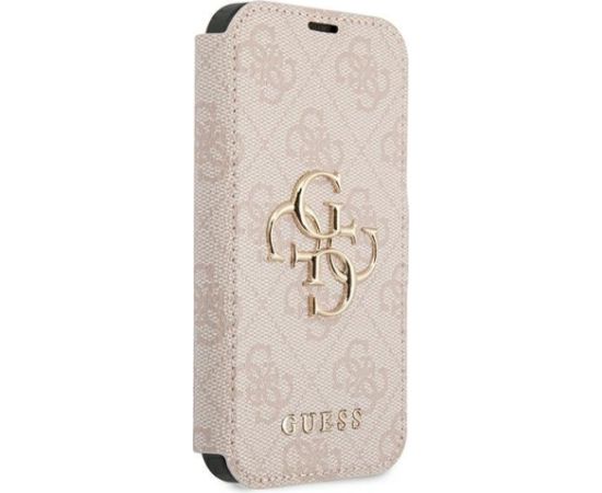 Guess GUBKP13X4GMGPI Aizsargapvalks priekš iPhone 13 Pro Max 6,7" / rozā Neoriģinālie Maciņi
