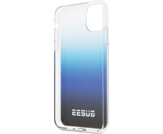 Guess GUHCN58DGCNA Hard Case California Aizsargapvalks priekš iPhone 11 Pro / gradient blue Neoriģinālie Maciņi