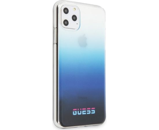 Guess GUHCN58DGCNA Hard Case California Aizsargapvalks priekš iPhone 11 Pro / gradient blue Neoriģinālie Maciņi