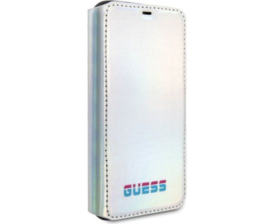 Guess GUFLBKN65BLD Aizsargapvalks priekš iPhone 11 Pro Max / sudraba Neoriģinālie Maciņi