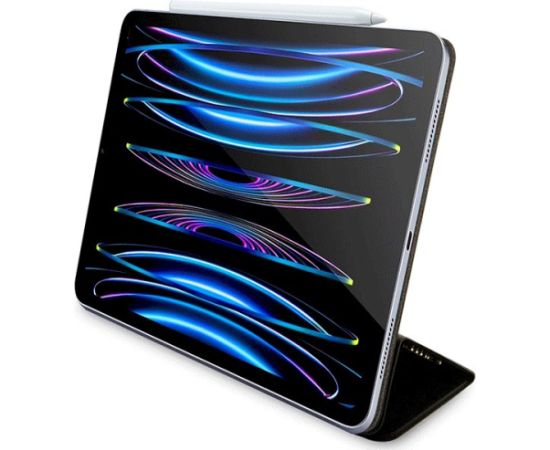 Guess GUFCP12PS4SGK 4G Stripe Allover Чехол для планшета iPad Pro 12.9" / чёрный Сумки, чехлы для планшетников