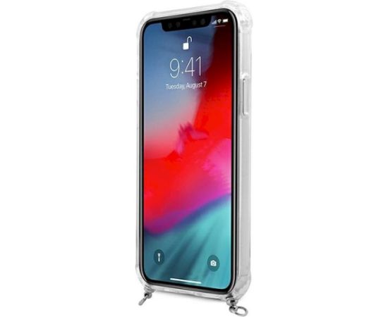 Guess GUHCP12LKC4GSSI Hardcase 4G Aizsargapvalks priekš iPhone 12 Pro Max 6,7" / caurspīdīgs Neoriģinālie Maciņi