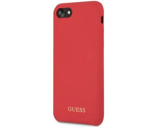 Guess GUHCI8LSGLRE Silicone Hard Case Aizsargapvalks priekš iPhone 7/8/SE 2020/SE 2022 / sarkans Neoriģinālie Maciņi
