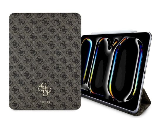 Guess GUFC13PM24PS4SGW Magnetic 4G Big Logo Чехол для планшета iPad Pro 13" 2024 / коричневый Сумки, чехлы для планшетников
