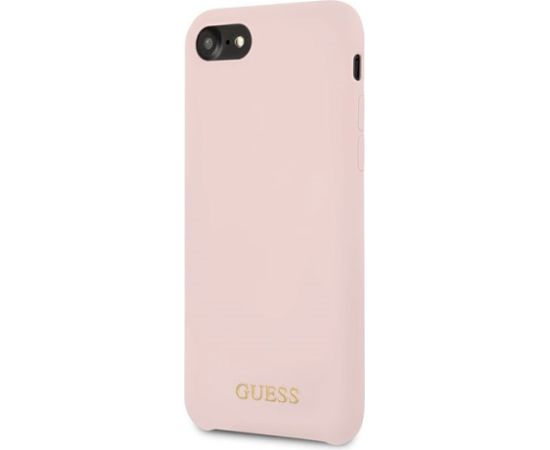Guess GUHCI8LSGLLP Aizsargapvalks priekš iPhone 7/8/SE 2020/SE 2022 / gaiši rozā Neoriģinālie Maciņi