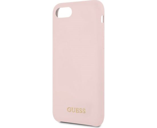 Guess GUHCI8LSGLLP Aizsargapvalks priekš iPhone 7/8/SE 2020/SE 2022 / gaiši rozā Neoriģinālie Maciņi