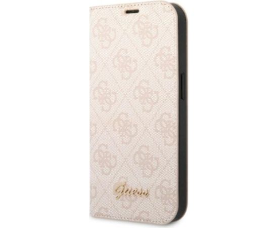 Guess GUBKP14XHG4SHP Aizsargapvalks priekš iPhone 14 Pro Max 6,7" / rozā Neoriģinālie Maciņi