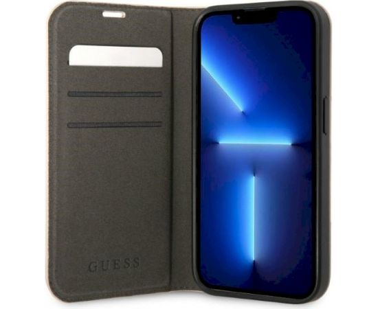 Guess GUBKP14XHG4SHP Aizsargapvalks priekš iPhone 14 Pro Max 6,7" / rozā Neoriģinālie Maciņi