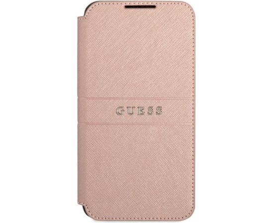 Guess GUBKS22MPSASBPI Aizsargapvalks priekš S22+ S906 / rozā Neoriģinālie Maciņi