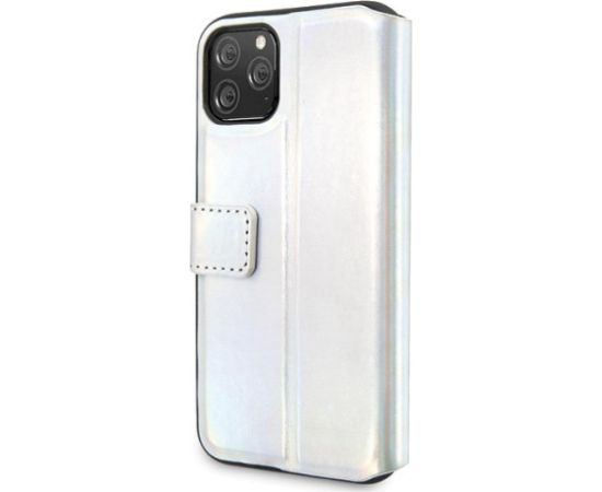 Guess GUFLBKN58BLD Aizsargapvalks priekš iPhone 11 Pro / sudraba Neoriģinālie Maciņi
