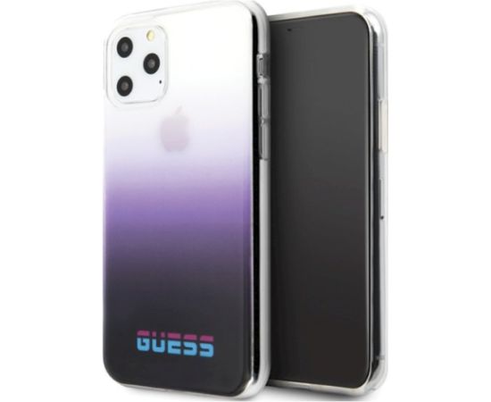 Guess GUHCN65DGCPI Hardcase California Aizsargapvalks priekš iPhone 11 Pro Max / gradient purple Neoriģinālie Maciņi