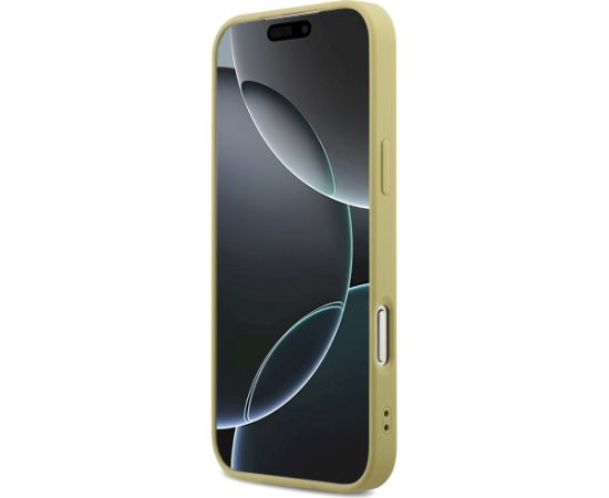 Guess Fixed Glitter Big 4G case Aizsargapvalks priekš iPhone 17 Pro Max / zelta Neoriģinālie Maciņi
