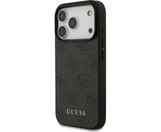 Guess 4G Classic Case Aizsargapvalks priekš iPhone 17 Pro / melns Neoriģinālie Maciņi
