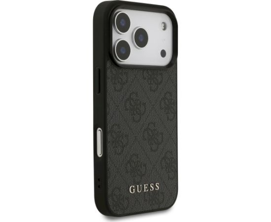 Guess 4G Classic Case Aizsargapvalks priekš iPhone 17 Pro / melns Neoriģinālie Maciņi