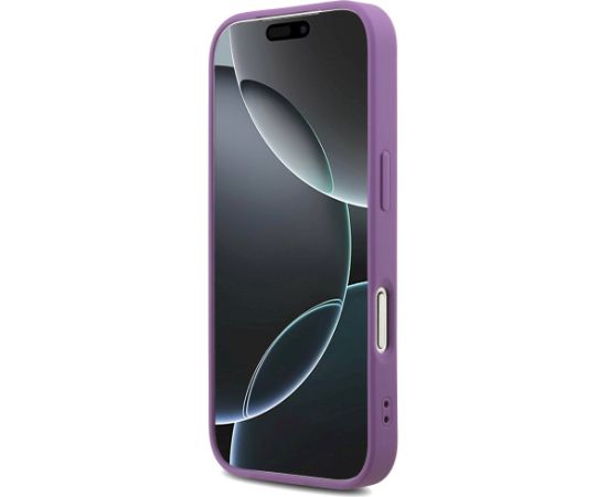 Case Guess Fixed Glitter Big 4G Aizsargapvalks priekš iPhone 17 Pro / violets Neoriģinālie Maciņi