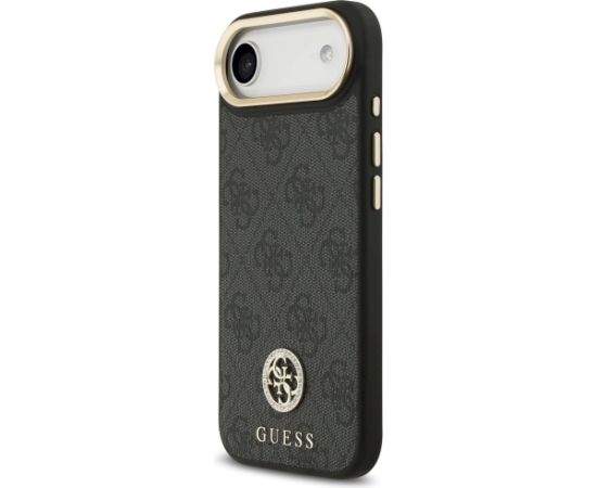 Guess 4G Strass Logo MagSafe Case Aizsargapvalks priekš iPhone Air / melns Neoriģinālie Maciņi