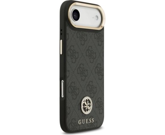 Guess 4G Strass Logo MagSafe Case Aizsargapvalks priekš iPhone Air / melns Neoriģinālie Maciņi
