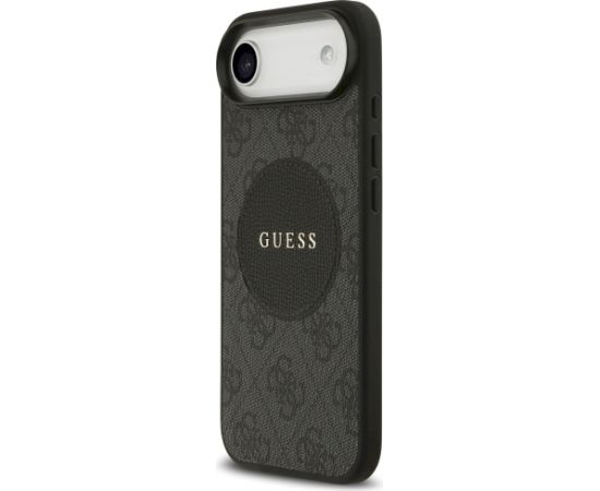 Case Guess 4G Circle Classic Logo MagSafe Aizsargapvalks priekš iPhone Air / melns Neoriģinālie Maciņi
