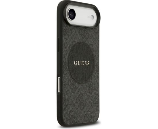 Case Guess 4G Circle Classic Logo MagSafe Aizsargapvalks priekš iPhone Air / melns Neoriģinālie Maciņi