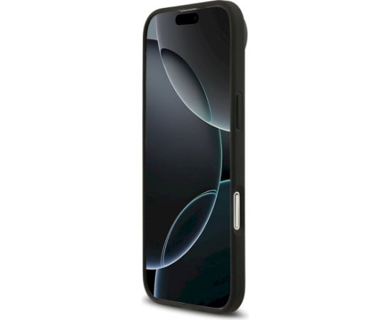 Case Guess 4G Circle Classic Logo MagSafe Aizsargapvalks priekš iPhone Air / melns Neoriģinālie Maciņi
