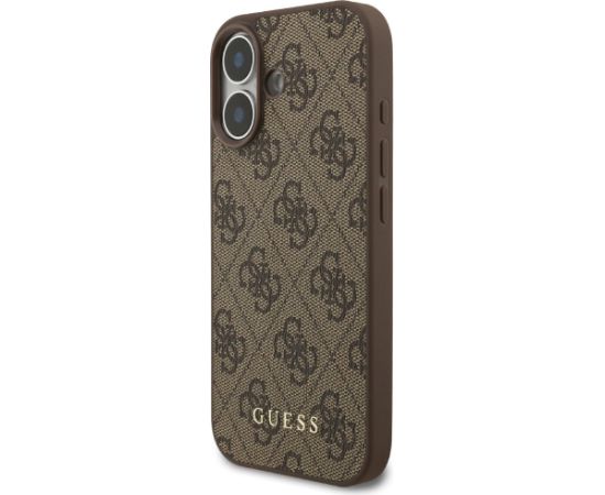 Guess 4G Classic Case Aizsargapvalks priekš iPhone 17 / brūns Neoriģinālie Maciņi