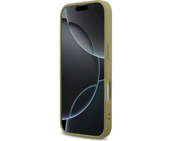 Case Guess Fixed Glitter Big 4G Aizsargapvalks priekš iPhone 17 / zelta Neoriģinālie Maciņi