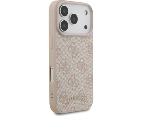 Guess 4G Classic Case Aizsargapvalks priekš iPhone 17 Pro / rozā Neoriģinālie Maciņi