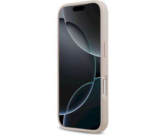 Case Guess 4G Circle Classic Logo MagSafe Aizsargapvalks priekš iPhone 17 Pro / rozā Neoriģinālie Maciņi