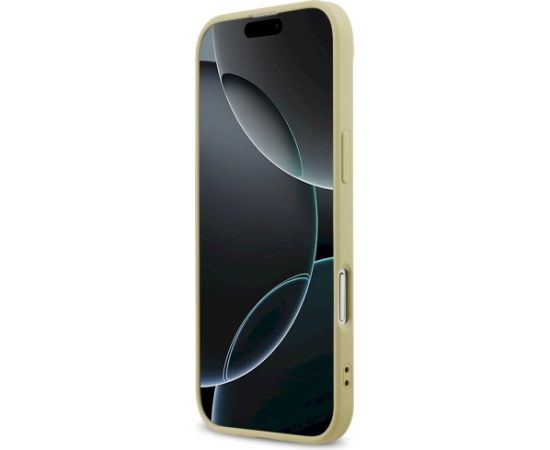 Case Guess Fixed Glitter Big 4G Aizsargapvalks priekš iPhone Air / zelta Neoriģinālie Maciņi