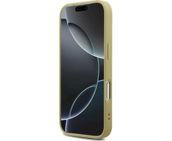 Guess Fixed Glitter Big 4G case Aizsargapvalks priekš iPhone 17 Pro / zelta Neoriģinālie Maciņi