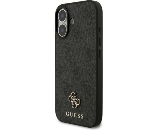 Guess 4G Small Classic Logo MagSafe Aizsargapvalks priekš iPhone 17 / melns Neoriģinālie Maciņi