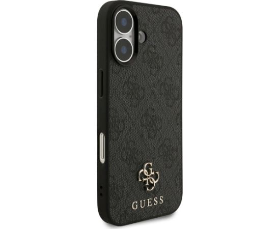 Guess 4G Small Classic Logo MagSafe Aizsargapvalks priekš iPhone 17 / melns Neoriģinālie Maciņi