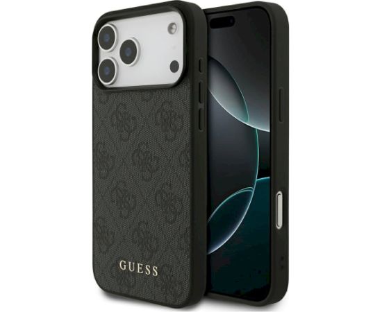 Guess 4G Classic case Aizsargapvalks priekš iPhone 17 Pro Max / melns Neoriģinālie Maciņi