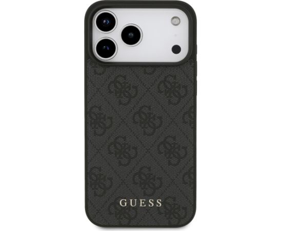 Guess 4G Classic case Aizsargapvalks priekš iPhone 17 Pro Max / melns Neoriģinālie Maciņi